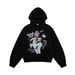 2D Anime Girl Print Hoodie Men's Casual Loose Pullover Spring Autumn Vibe Trend American Style_viptrois.com