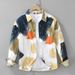 Men's Clothing Trendy Tie Dye Long Sleeved Shirt Fashionable And Versatile Artistic Casual Loose Tops_viptrois.com