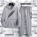 Men's Clothing 2024 autumn new suits men's two-piece suits sportswear casual pants loose trendy teenagers_viptrois.com