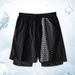 Men's Clothing Swimming Trunks Quick Drying Ice Silk Anti Embarrassment Suit Adult Professional Boxer Beach Pants_viptrois.com