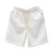 Men's Clothing Summer Five Point Casual Shorts Men's Fashion Handsome Loose Straight Casual White Outer Wear Sweatpants Trend_viptrois.com