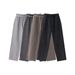 Men's Clothing Street Style Fashion Brand Retro Batik Distressed High Weight Straight Trousers Sweatpants Men_viptrois.com