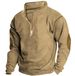 Men’s 3D Printed Stand Collar Zipper Sweatshirt – Streetwear Polo Pullover For Autumn & Winter (Black/White/Grey, Regular Fit, Machine Washable)_viptrois.com