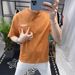 New Summer Men's Short Sleeved T-shirt Fashion Trend Personalized Round Neck Half Sleeve_viptrois.com