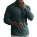 Men's Performance Polo Shirt – Breathable Dralon® Muscle Fit For Basketball & Gym Training (Full-Zip & Wing Collar Styles, White/Black/Khaki)_viptrois.com