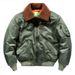 Men’s Winter Bomber Jacket – Thickened Quilted Lining, Faux Fur Collar & Utility Pockets (Military Green, Black, Navy, Oversized Fit)_viptrois.com