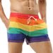 Men's Clothing pants with drawstrings, hollow breathable, thin, loose, fashionable, pocket elastic, large size mid-waist sports pants for men_viptrois.com