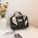Women's Printed Square Crossbody Bag - Small Shoulder Purse With Chain Strap For Women_viptrois.com