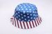 American Flag Five-Pointed Star Bucket Ins Fisherman Sun Protection Visor Hat Women's Trendy Versatile_viptrois.com