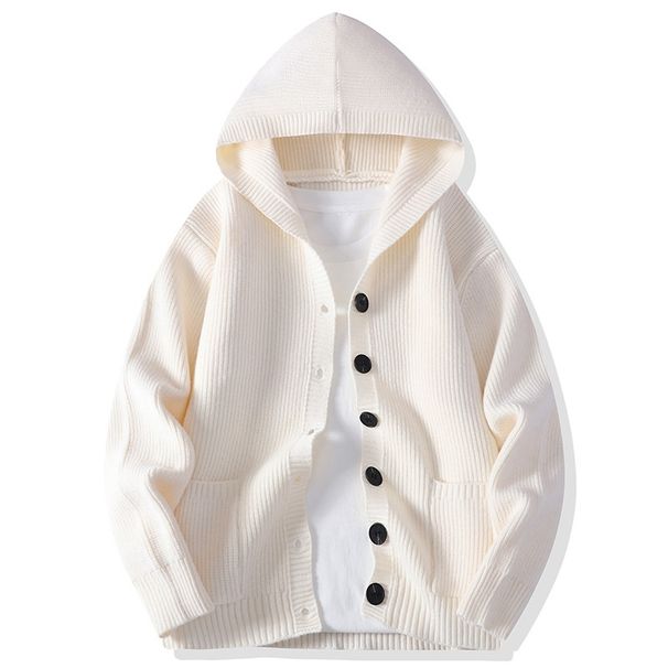 Cross-Border Foreign Trade Dropshipping Knitted Men's New Autumn Fashion Casual Sweater Cardigan Men_viptrois.com