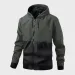 Baseball Mens Hooded Varsity Mens: Loose Fit Contrasting Color Pullover, Lightweight Sports Jacket For Casual Daily Wear_viptrois.com