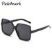 The New Trend Of Large Frame Sunglasses In Europe And The United States Wind Ladies Sunglasses Glasses Men_viptrois.com