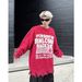 Loom European And American Retro Letter Distressed Autumn Winter New Loose Ins Trendy Brand Street Style Frayed Knit Sweater_viptrois.com