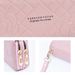 Wallet Card Cases Wallet Women Long Simple Wrist Strap Clutch Bag Double Zipper Large Capacity Mobile Phone Bag_viptrois.com