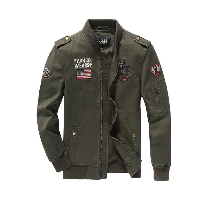 2024 New Spring Fall New Men's Jacket Jacket Men's Flight Jacket For Men_viptrois.com