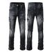 Men's Clothing Hot Brand Men's Jeans Men's Slim American Style Trendy Men's Motorcycle Men's Elastic Multi Pocket Pants_viptrois.com