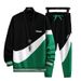 Men's Clothing New autumn sweatshirt men's casual loose style tops men's color matching round neck pullover long sleeve T shirt_viptrois.com