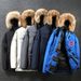 High Version 08 Expedition Couple Style Handsome Big Goose Down Jacket Men's Winter Lock Velvet Windproof Belt Canadian Parka_viptrois.com