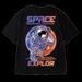 Men's Clothing Large Size Violent Panda T Shirt All Match Half Sleeve Super Hot Trend Small Bf Nili Bf Street Hip Hop Cartoon T Shirt_viptrois.com