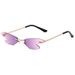 Dragonfly Wings Sunglasses For Women - Trendy Rimless & Lightweight Fashion Shades (Street Style S20108)_viptrois.com