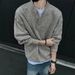 American Style Cleanfit Henry Collar Sweater Winter Trendy Inner Wear Cool Long Sleeve Men's Base Knitwear_viptrois.com