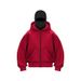 Pure Hot-Selling Fashionable Hoodie With Zipper, Sports Sweatshirt, Unisex, Autumn And Winter Fleece-Lined Double Hood_viptrois.com