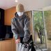 Hooded Sweater Men's Spring And Autumn New Trend Heavy Rough Flower Woven Pullover Loose Versatile Long-sleeved Top_viptrois.com