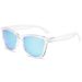 Fashion Style Transparent Frame Sunglasses Real Film Cute Style Genderless Sunglasses Light Fashion Style_viptrois.com