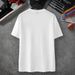 Men's Clothing Summer Casual Loose Breathable Short Sleeved Round Neck T Shirt 2024 Fashion Simple Slogan 3D Digital Printing_viptrois.com