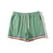 Premium Products Summer Rainbow Print Sports Shorts, Trendy Three Quarter Pants, Plus Size Casual Men's Pants_viptrois.com