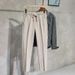 Men's Straight Leg Casual Dress Pants Spring Autumn Solid Color Simple Nine Point Trendy Drawstring Suit Pants_viptrois.com