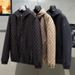 Men's Stylish Hooded Windbreaker Jacket - Lightweight Streetwear Coat For Spring & Autumn (Black/Khaki/Gold)_viptrois.com