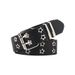 Star Multi-Hole American Wide For Women And Men New Design Jeans Niche Y2K Belt White_viptrois.com