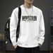 New Heavy Round Neck Sweater Men's Letter Design Sense American Autumn, Winter And Early Autumn Trendy Brand Without Hat Long Sleeves_viptrois.com