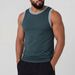 Men's Clothing Summer Men's Muscle Fitness Sports Casual Sleeveless Vest Quick Drying Printed Letters Fashion Top_viptrois.com