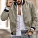 Vintage Suede Stand Collar Button-Up Jacket For Men - Casual Retro Style Coat (Multiple Colors & Sizes)_viptrois.com