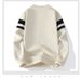 Men's Winter Fashion Lapel Zipper Sweater Striped Knitted Sweater_viptrois.com