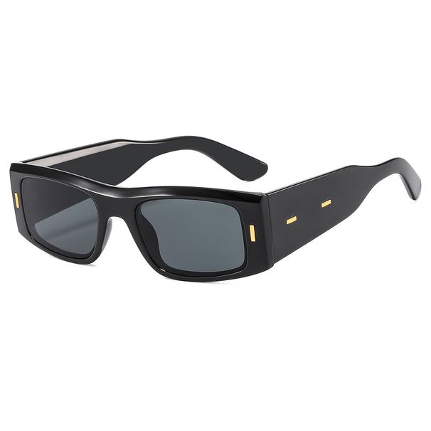 Men's Sunglasses Retro Classic Small Square Frame Sunglasses Outdoor Vacation Anti Ultraviolet Driving Trend Cross Border Fashion Sunglasses_viptrois.com