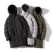 Boys' Winter Hooded Padded Jacket - Thickened Cotton Coat For Teens & Students, Warm Mid-Length Outerwear (Black/Grey/Army Green, Sizes M-8XL)_viptrois.com