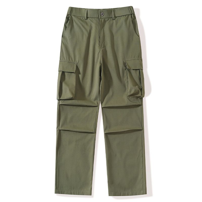 Men's Utility Cargo Pants – Military-Inspired Tactical Trousers With Multi-Pockets_viptrois.com