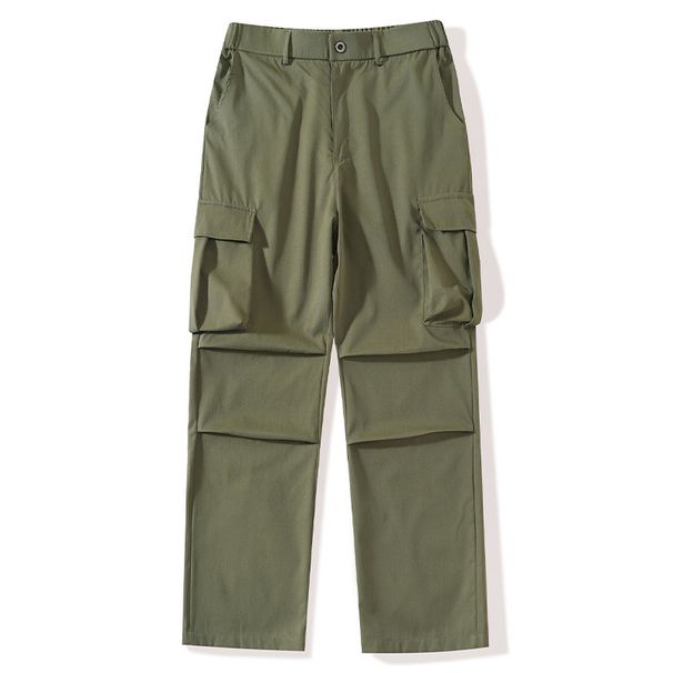 Men's Utility Cargo Pants – Military-Inspired Tactical Trousers With Multi-Pockets_viptrois.com