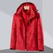 Couple Camouflage Men Outdoor 3-in-1 Detachable Cold-Proof Jacket Women Two-Piece Ski Suit Windproof Hiking_viptrois.com
