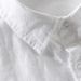 Men's Linen Shirt - Breathable Cotton Blend Short/Long Sleeve Casual Shirt For Spring & Summer | Relaxed Fit V-Neck Top_viptrois.com