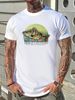 Perch T-Shirt Fishing Pike Catfish Trout Fisher Fishing Tee Angling Zander Homme Summer Stretched Breathable Top For Everyday Wear Casual Graphic_viptrois.com