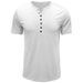 boy 2022 Cross-Border Summer New Foreign Trade Clothing European And American Henley Shirt Short Sleeve Men's T-Shirt Solid_viptrois.com