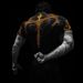 Breathedivinity American Dark Style Sports Fitness Men's T-Shirt Quick-Dry Stretch Tight-Fitting Shirt 008_viptrois.com