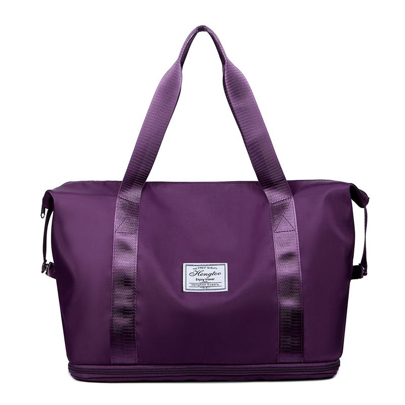 Travel Bag Can Be Put Into Trolley Case, Wet And Dry Separation Swimming And Fitness Bag Storage Bag, Large Capacity Foldable Cross Border Sports Bag_viptrois.com