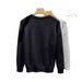 Oversized Knit Sweater – Men’S Button-Detail Long Sleeve Pullover, Black & White (M-3xl) Oversized & Comfortable_viptrois.com