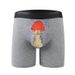 Pulse Cross-Border Exclusive European Size Men's Boxer Briefs Youth Funny Personality Printed Four-Corner Underwear Student_viptrois.com