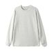 Pulse Round Neck Sweatshirt Unisex Fashion Heavyweight Solid Color Combed Staple Cotton Couple Trendy Brand Base Long Sleeve_viptrois.com